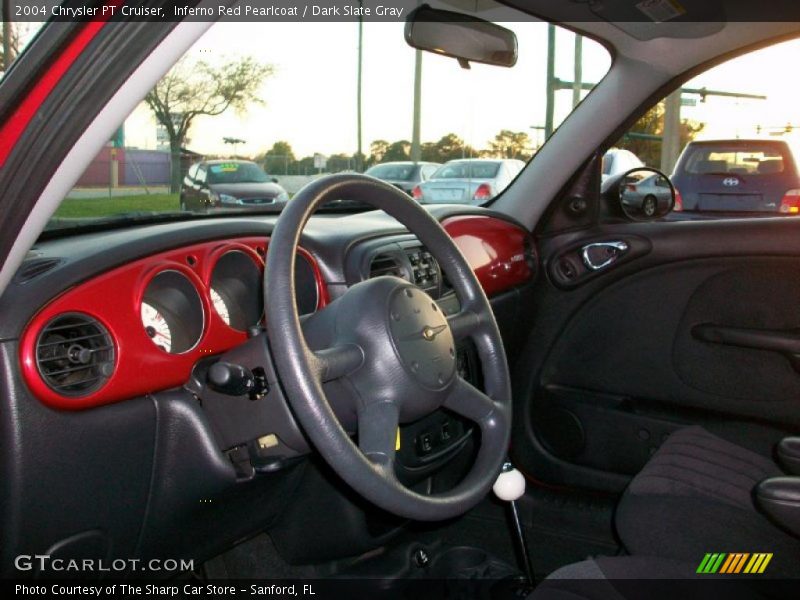 Inferno Red Pearlcoat / Dark Slate Gray 2004 Chrysler PT Cruiser