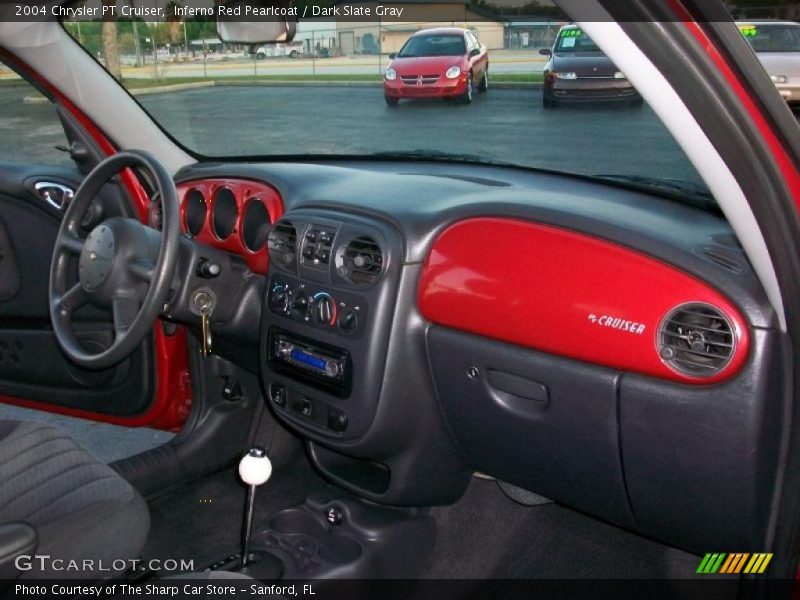 Inferno Red Pearlcoat / Dark Slate Gray 2004 Chrysler PT Cruiser