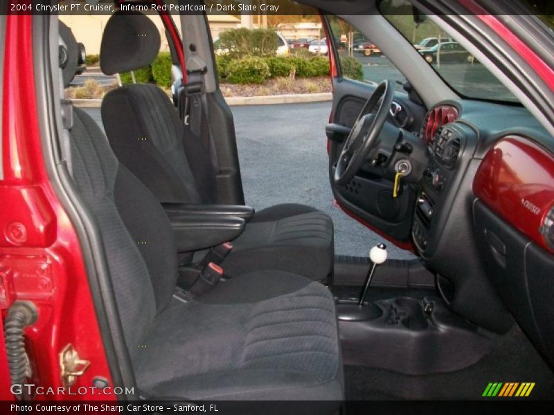 Inferno Red Pearlcoat / Dark Slate Gray 2004 Chrysler PT Cruiser