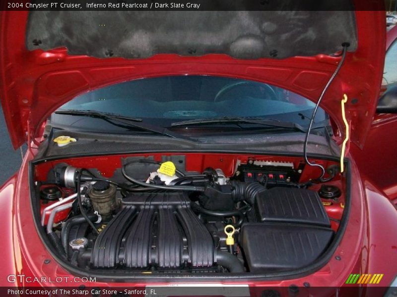 Inferno Red Pearlcoat / Dark Slate Gray 2004 Chrysler PT Cruiser