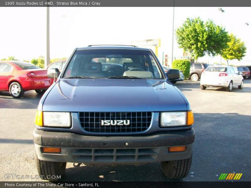 Stratus Blue Mica / Gray 1995 Isuzu Rodeo LS 4WD