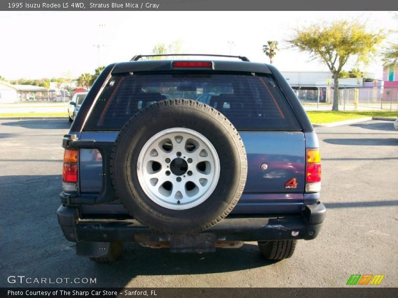 Stratus Blue Mica / Gray 1995 Isuzu Rodeo LS 4WD