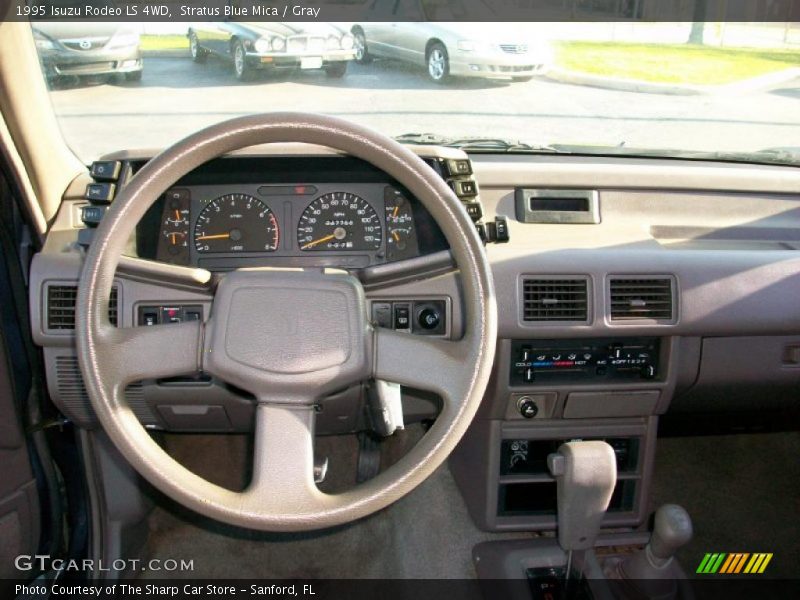 Stratus Blue Mica / Gray 1995 Isuzu Rodeo LS 4WD