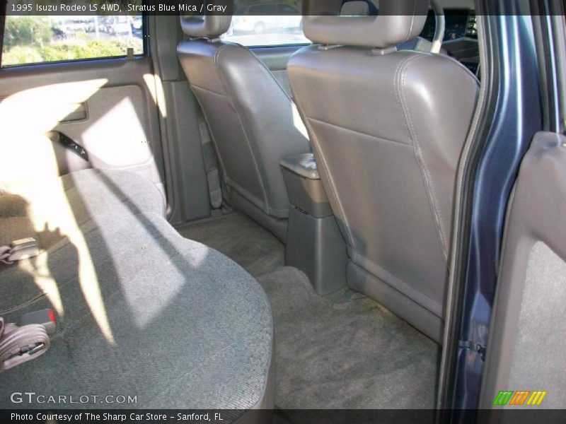 Stratus Blue Mica / Gray 1995 Isuzu Rodeo LS 4WD