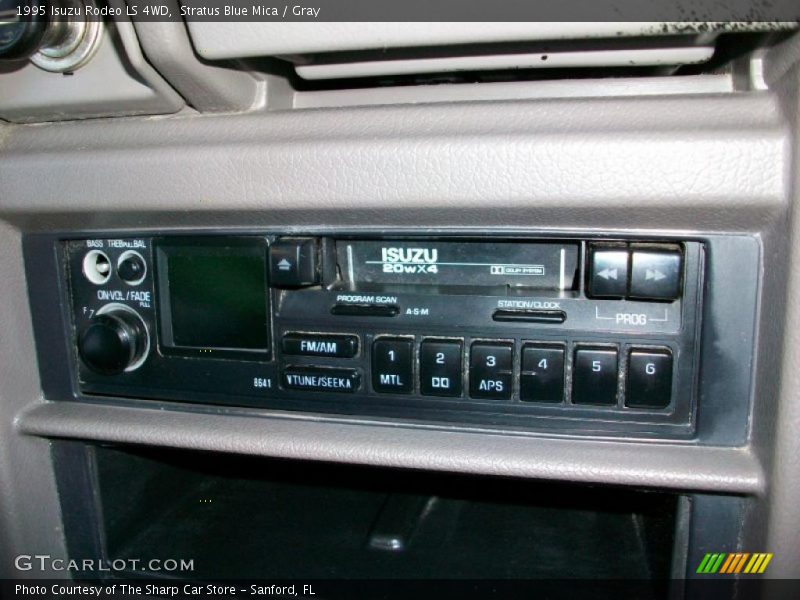 Stratus Blue Mica / Gray 1995 Isuzu Rodeo LS 4WD