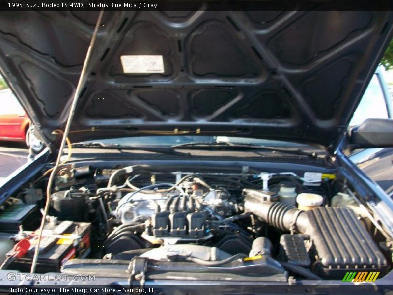 Stratus Blue Mica / Gray 1995 Isuzu Rodeo LS 4WD