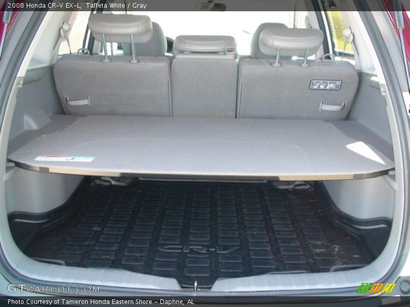 Taffeta White / Gray 2008 Honda CR-V EX-L