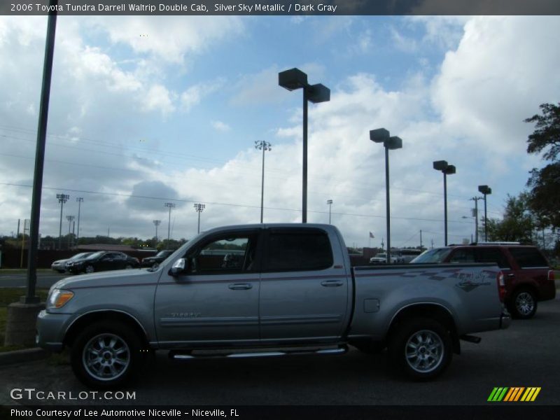 Silver Sky Metallic / Dark Gray 2006 Toyota Tundra Darrell Waltrip Double Cab