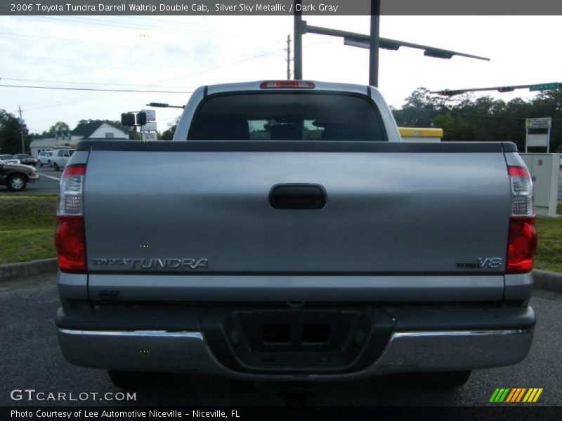 Silver Sky Metallic / Dark Gray 2006 Toyota Tundra Darrell Waltrip Double Cab