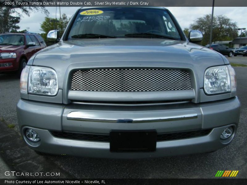 Silver Sky Metallic / Dark Gray 2006 Toyota Tundra Darrell Waltrip Double Cab