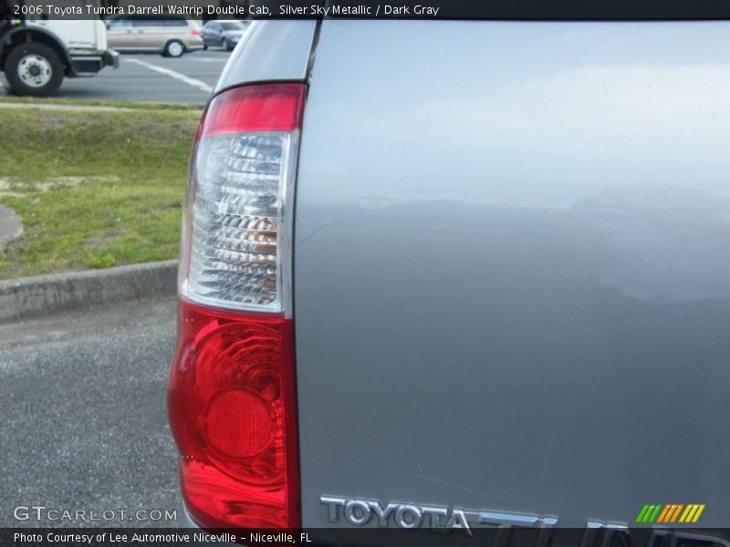 Silver Sky Metallic / Dark Gray 2006 Toyota Tundra Darrell Waltrip Double Cab