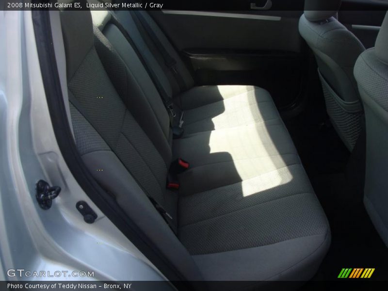 Liquid Silver Metallic / Gray 2008 Mitsubishi Galant ES