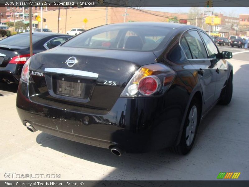 Super Black / Charcoal 2008 Nissan Altima 2.5 S