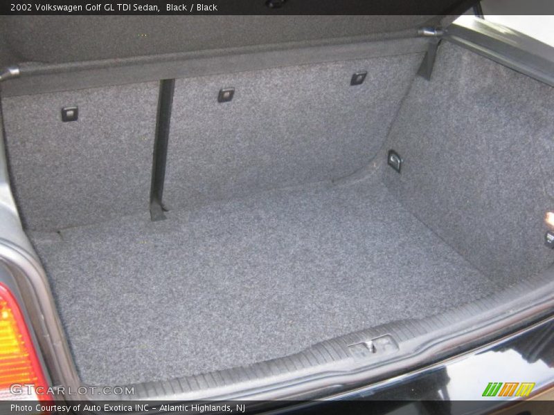 Black / Black 2002 Volkswagen Golf GL TDI Sedan
