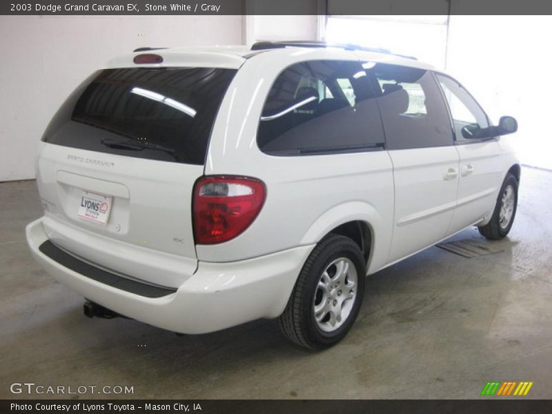 Stone White / Gray 2003 Dodge Grand Caravan EX