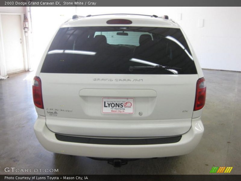 Stone White / Gray 2003 Dodge Grand Caravan EX