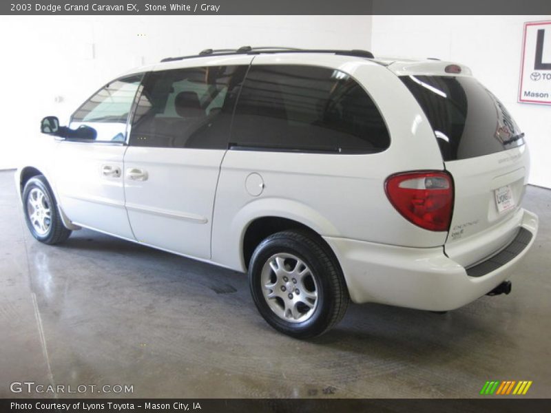 Stone White / Gray 2003 Dodge Grand Caravan EX