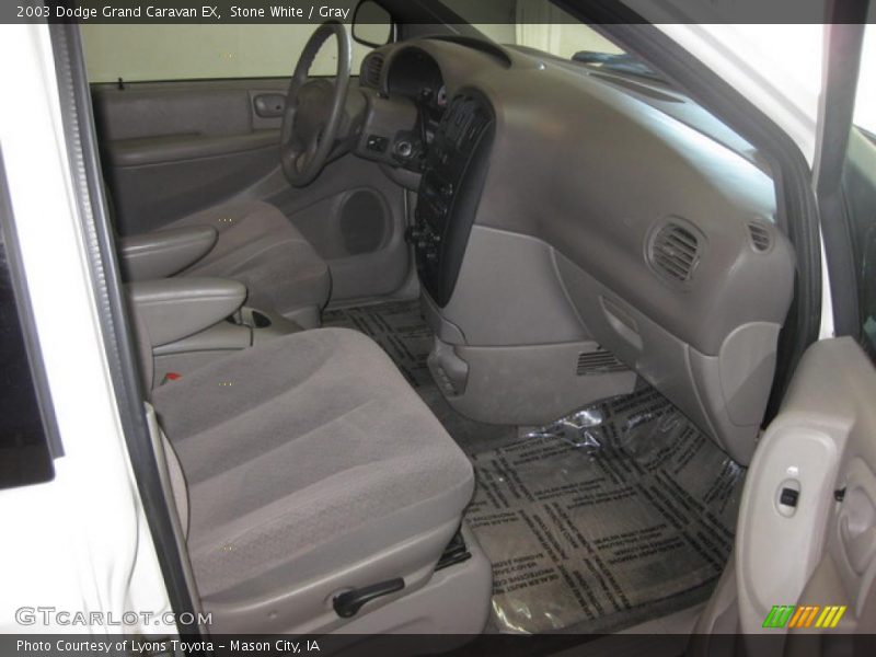 Stone White / Gray 2003 Dodge Grand Caravan EX