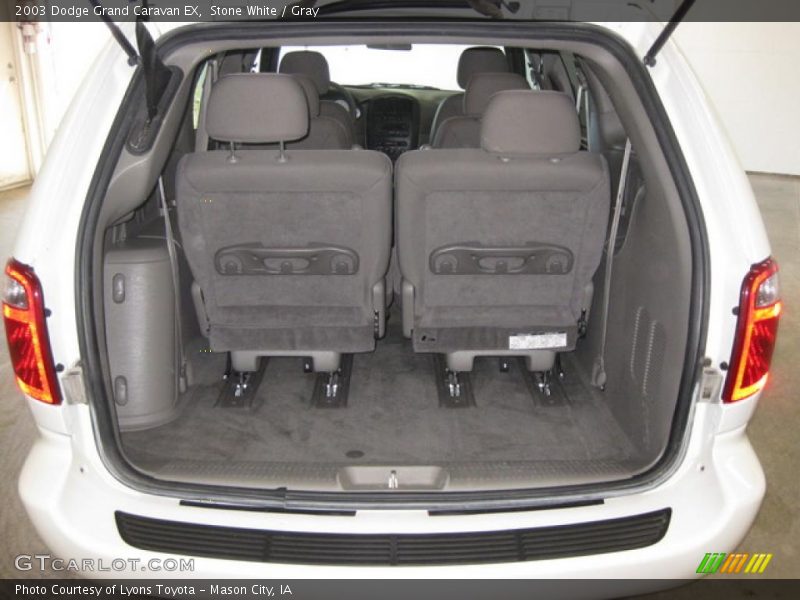 Stone White / Gray 2003 Dodge Grand Caravan EX