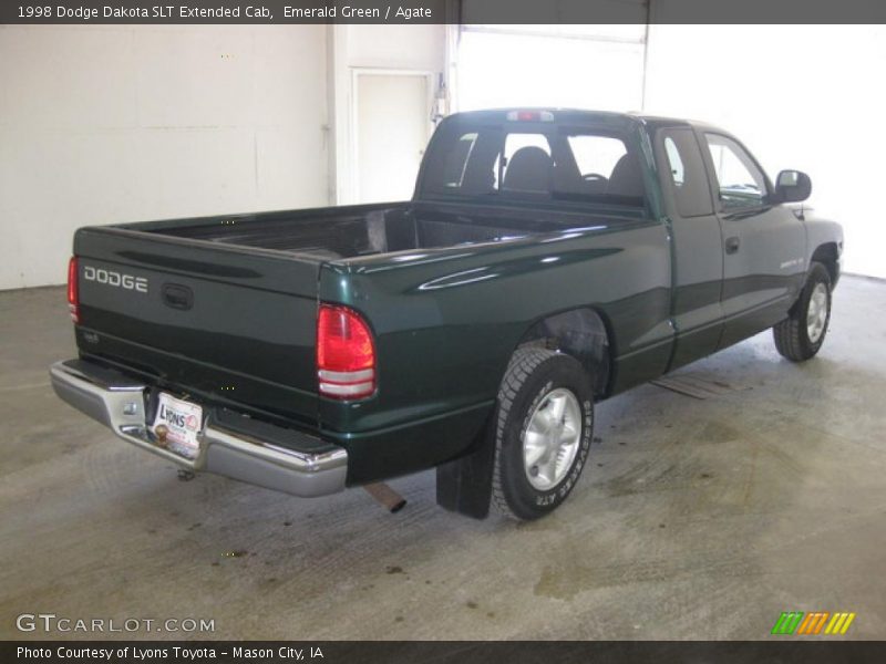 Emerald Green / Agate 1998 Dodge Dakota SLT Extended Cab