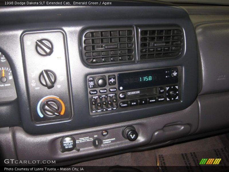 Emerald Green / Agate 1998 Dodge Dakota SLT Extended Cab