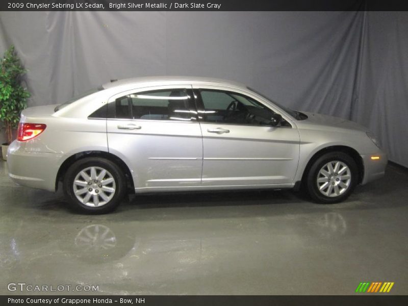 Bright Silver Metallic / Dark Slate Gray 2009 Chrysler Sebring LX Sedan