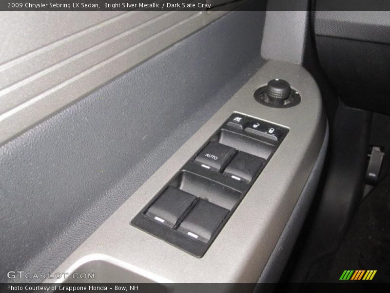 Bright Silver Metallic / Dark Slate Gray 2009 Chrysler Sebring LX Sedan