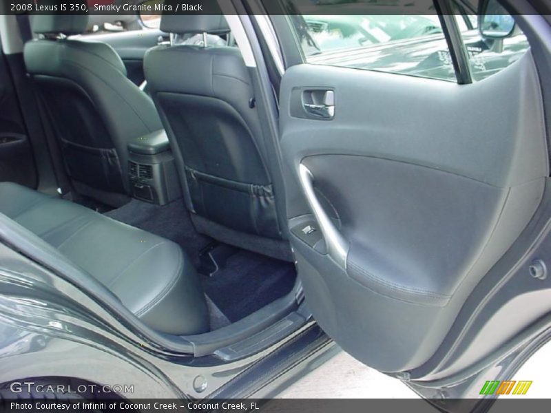 Smoky Granite Mica / Black 2008 Lexus IS 350