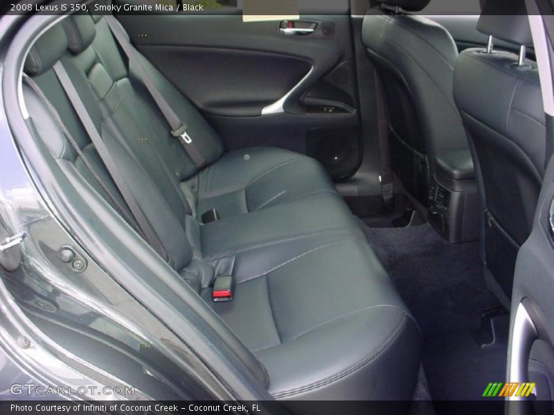 Smoky Granite Mica / Black 2008 Lexus IS 350