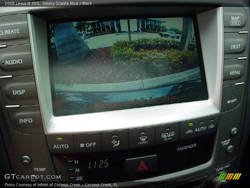 Smoky Granite Mica / Black 2008 Lexus IS 350