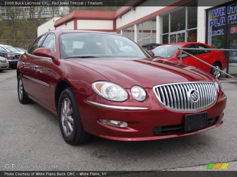 Red Jewel Tintcoat / Titanium 2008 Buick LaCrosse CXL