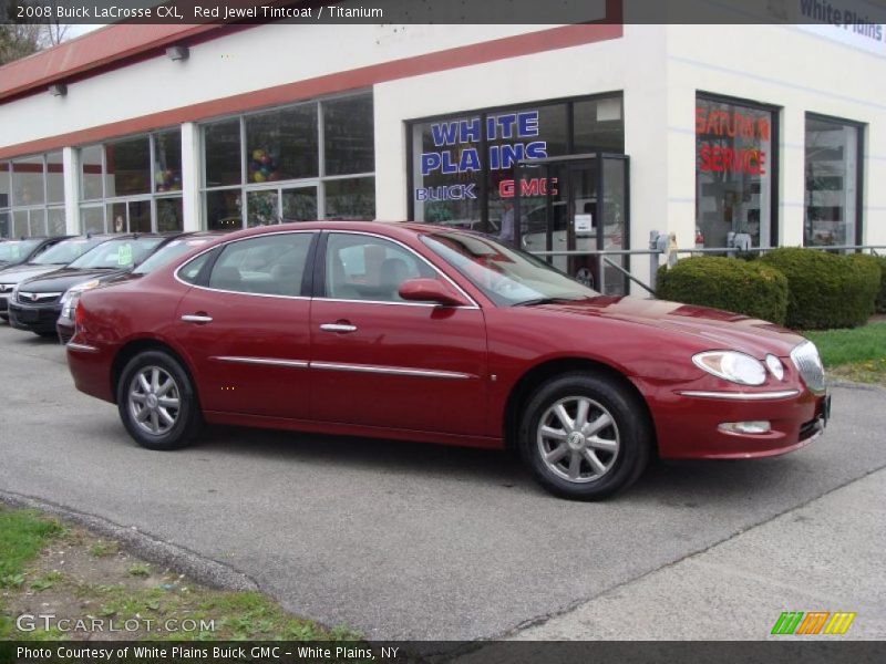 Red Jewel Tintcoat / Titanium 2008 Buick LaCrosse CXL