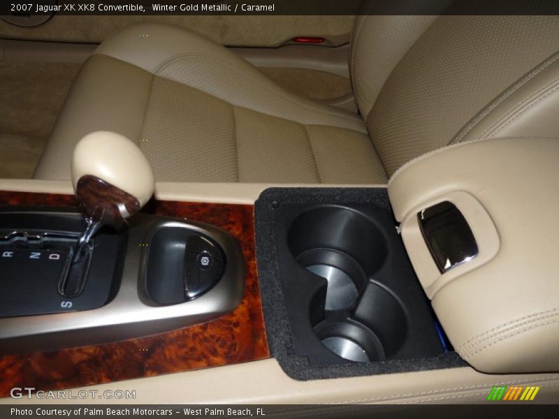 Winter Gold Metallic / Caramel 2007 Jaguar XK XK8 Convertible