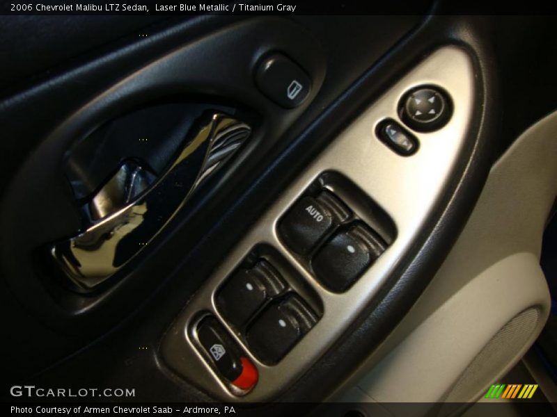 Laser Blue Metallic / Titanium Gray 2006 Chevrolet Malibu LTZ Sedan