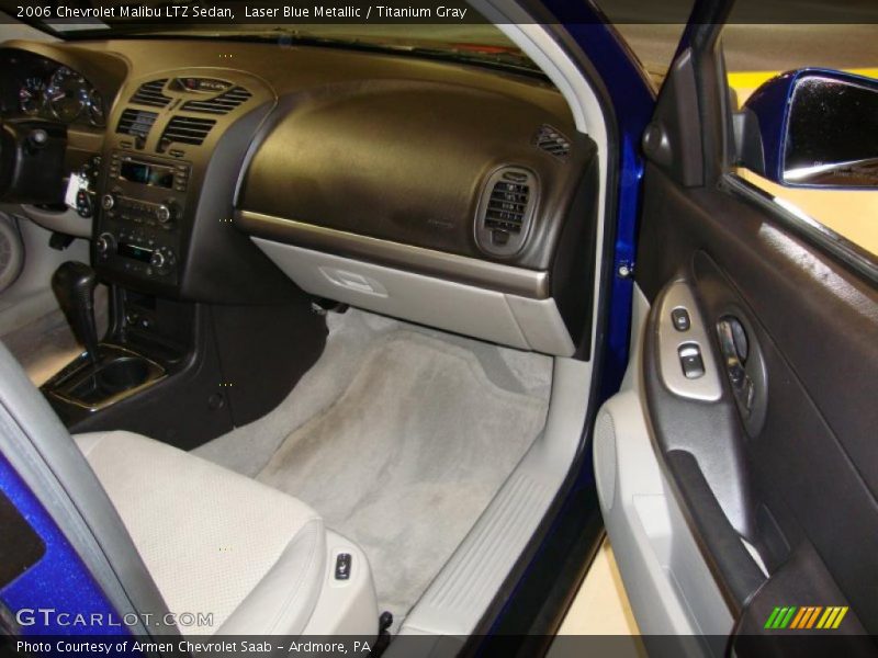 Laser Blue Metallic / Titanium Gray 2006 Chevrolet Malibu LTZ Sedan