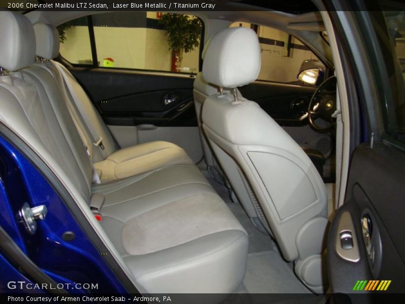 Laser Blue Metallic / Titanium Gray 2006 Chevrolet Malibu LTZ Sedan