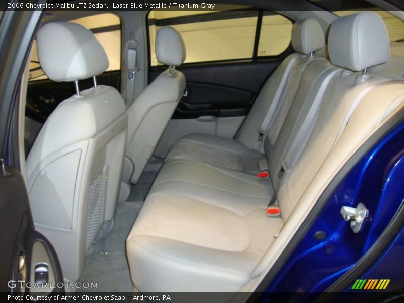 Laser Blue Metallic / Titanium Gray 2006 Chevrolet Malibu LTZ Sedan