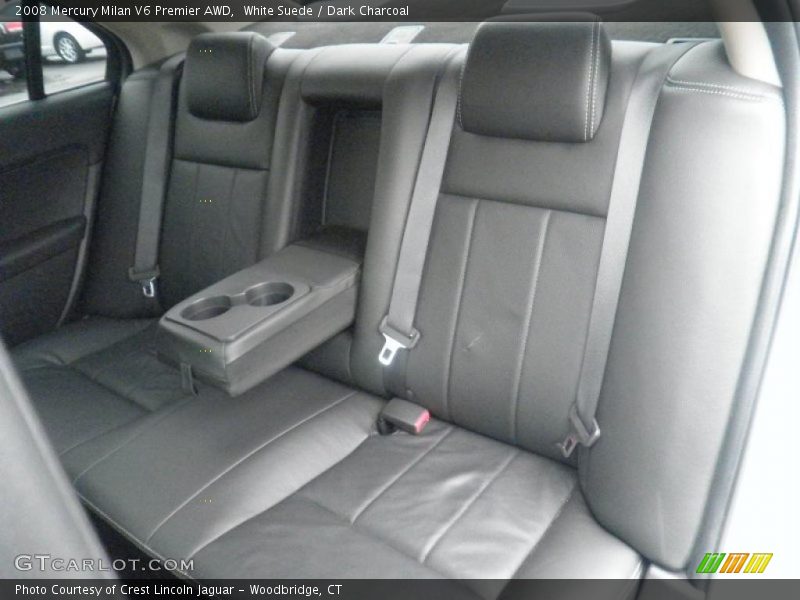 White Suede / Dark Charcoal 2008 Mercury Milan V6 Premier AWD