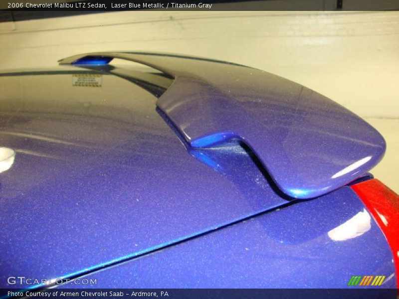 Laser Blue Metallic / Titanium Gray 2006 Chevrolet Malibu LTZ Sedan