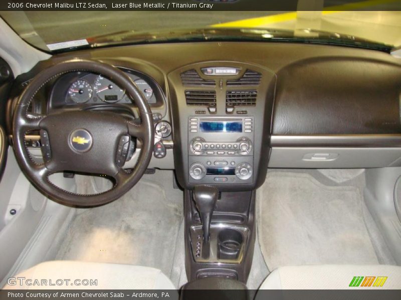 Laser Blue Metallic / Titanium Gray 2006 Chevrolet Malibu LTZ Sedan
