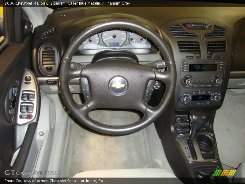 Laser Blue Metallic / Titanium Gray 2006 Chevrolet Malibu LTZ Sedan