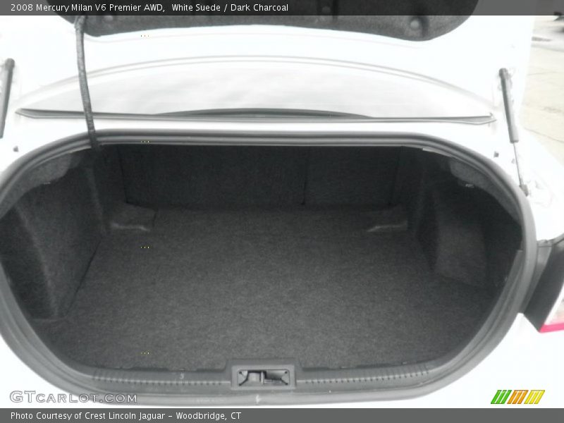 White Suede / Dark Charcoal 2008 Mercury Milan V6 Premier AWD