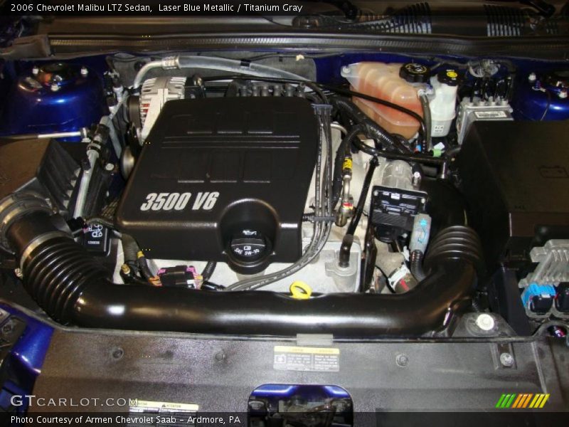 Laser Blue Metallic / Titanium Gray 2006 Chevrolet Malibu LTZ Sedan