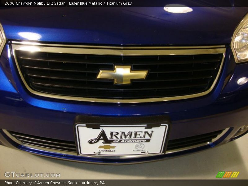 Laser Blue Metallic / Titanium Gray 2006 Chevrolet Malibu LTZ Sedan