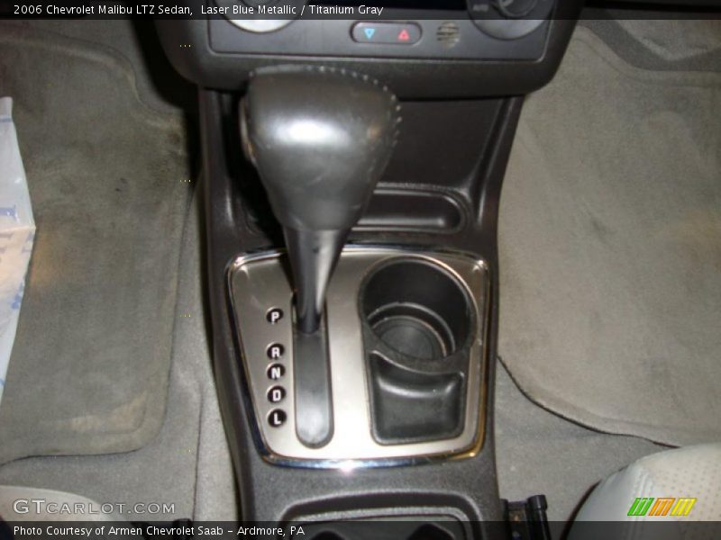 Laser Blue Metallic / Titanium Gray 2006 Chevrolet Malibu LTZ Sedan