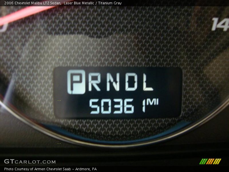 Laser Blue Metallic / Titanium Gray 2006 Chevrolet Malibu LTZ Sedan