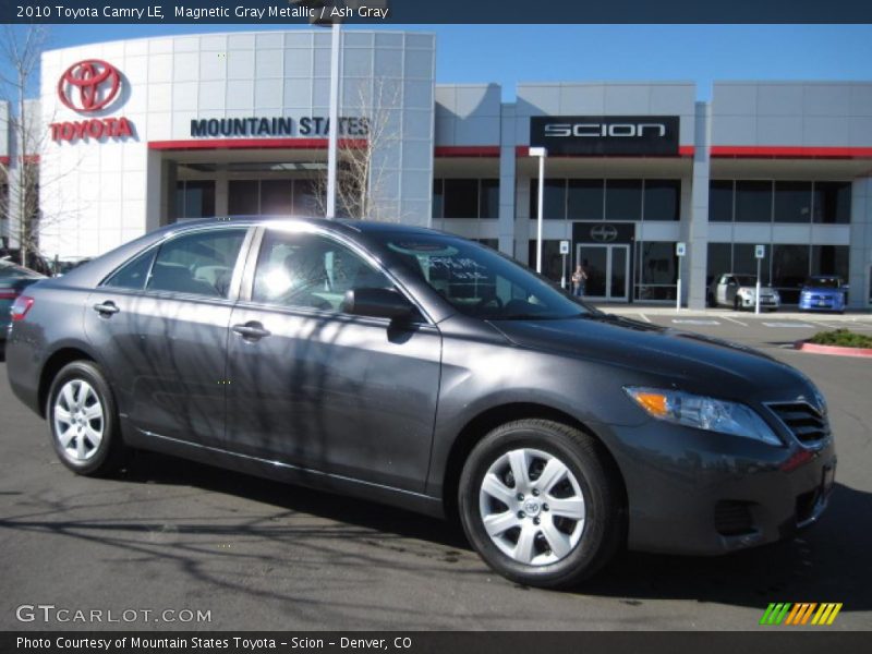 Magnetic Gray Metallic / Ash Gray 2010 Toyota Camry LE