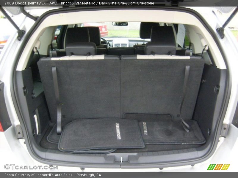 Bright Silver Metallic / Dark Slate Gray/Light Graystone 2009 Dodge Journey SXT AWD