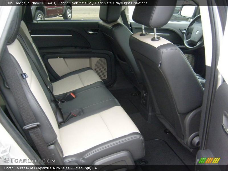 Bright Silver Metallic / Dark Slate Gray/Light Graystone 2009 Dodge Journey SXT AWD