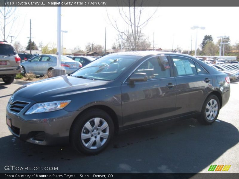 Magnetic Gray Metallic / Ash Gray 2010 Toyota Camry LE